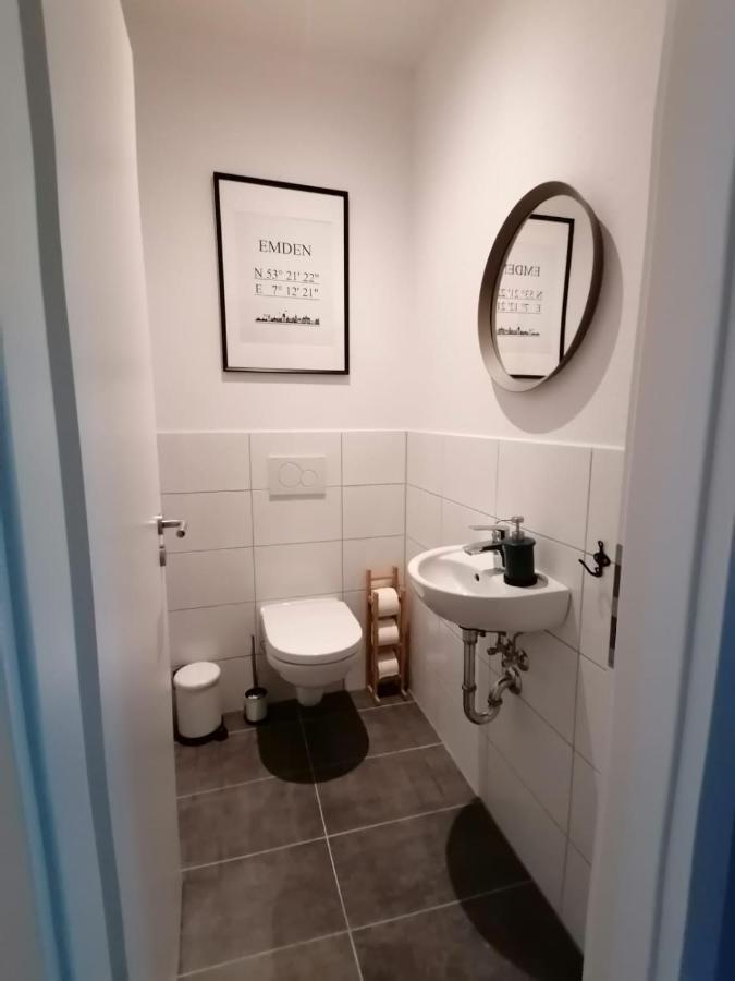 אמדן Ferienwohnung Seebaer מראה חיצוני תמונה